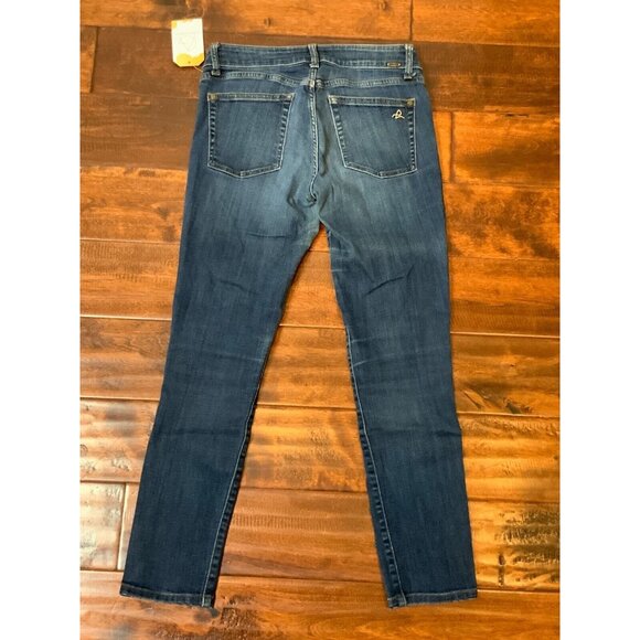 DL1961 Florence Medium Wash Florence Insta Sculpt Pulse Blue Jeans Size 27 - Picture 4 of 5